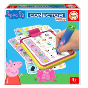juego educativo conector jr peppa educa