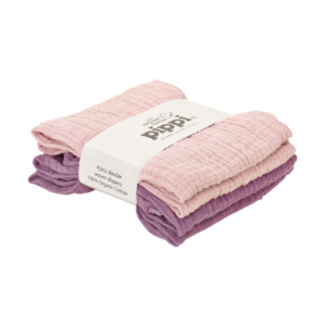 pañales de tela, 4 uds., malva claro